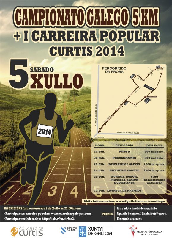 I Carreira Popular Pedestre Concello de Curtis